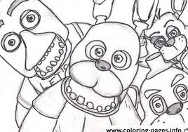 Print Family Five Nights At Freddys Fnaf 2 Coloring Pages Fnaf Coloring Pages Coloring Pages Pokemon Coloring Pages