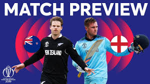New zealand cricket confirmed the fixtures for the tour in june 2019. Match Preview New Zealand V England Icc Cricket World Cup 2019 Youtube
