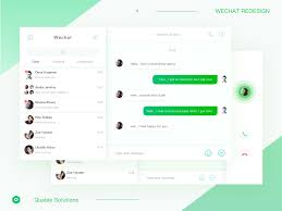 Wechat Desktop Web Design Redesign Website Design