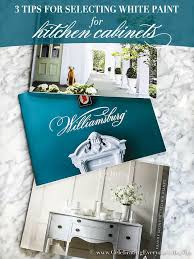 You can explore your inner home designer and impart durability. 3 Tips For Selecting White Paint For Kitchen Cabinets