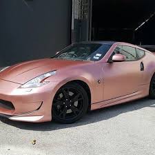 Black And Rose Gold Car Wrap Matte Rose Gold Wrap On Na Nb Miata Ferraripink Rose Gold Car Gold Car Fancy Cars
