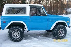 Grabber Blue Bronco Ford Bronco Classic Bronco Early Bronco
