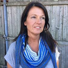 Pucon Tri Color Shawl pattern by Whitney Terrell