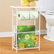 Then i added 1/2 chicken wire to the back with small nails. Daisy Magazine Rack Toilet Paper Holder With Shelf Collections Etc