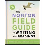 Search the site also as find jean campbell ebook in layout. Norton Field Guide To Writing With Readings 3rd Edition 9780393919578 Textbooks Com