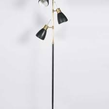 Ikea kvart floor lamp with 3 spots. Lampadaire 3 Spots Annees 70 Paul Bert Serpette