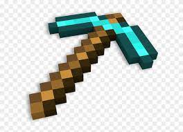 Diamond ore is a rare ore that generates deep underground, and is the only reliable source of diamonds. Minecraft Diamond Png Image Minecraft Diamond Pickaxe Png Clipart 177724 Pikpng