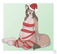 Fur affinity | for all things fluff, scaled, and feathered! Wolf O Donnell Preg Progression 9 By Pregfur Fur Affinity Dot Net