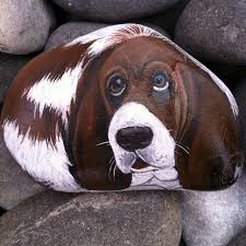 Roe Yandell Adli Kullanicinin Crafts Stones Panosundaki Pin Goruntuler Ile Boyali Kayalar Kopek Taslar