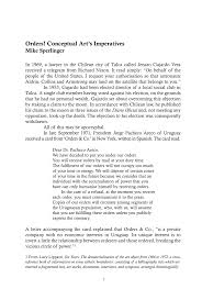 If it is an academic paper, you have to ensure it is permitted by your institution. Pdf Orders Conceptual Art S Imperatives