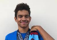 Jaden Francis excels in swimming