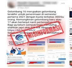 Pembukaan pendaftaran prakerja gelombang ke 17, secara resmi diumumkan melalui akun instagram prakerja.go.id. Cek Fakta Benarkah Pendaftaran Kartu Prakerja Gelombang 17 Segera Dibuka Kabar Megapolitan