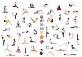 The seven chakras or energy centers comprise their model of the energetic or subtle body. 49 Yoga Postures For The 7 Chakras By Sunnyfields Thehungryjpeg Com
