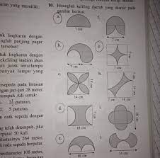 Bentuk daerah yang diarsir dapat memiliki ragam yang berbeda dan sangat banyak jenisnya. 10hitunglah Keliling Daerah Yang Diarsir Pada Gambar Berikut Ini Tempat Berbagi Gambar
