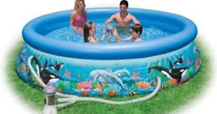 Amazon Com Intex 54905eg 12 Foot By 30 Inch Ocean Reef Easy Set Pool Set Patio Lawn Garden Easy Set Pools Inflatable Swimming Pool Cheap Above Ground Pool