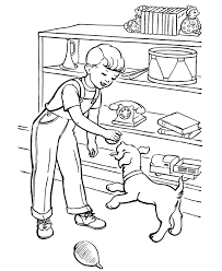 Pets make our lives full and rich. Boy And Dog Play Ball Pet Dog Coloring Page From Honkingdonkey Com Http Www Honkingdonkey Com Dog Man Coloring Pages Dog Coloring Page Puppy Coloring Pages