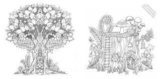 Enchanted forest, animals, birds, flowers and stress relieving patterns. Enchanted Forest An Inky Quest And Coloring Book Activity Books Mindfulness And Meditation Illustrated Floral Prints By Johanna Basford Paperback Barnes Noble