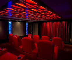 Cool Ceiling Light Fixture For Movie Theater Home Theater Lighting At Home Movie Theater Home Theater