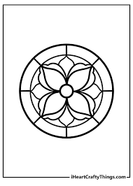 Printable Stained Glass Pages (Updated ...