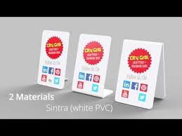 Acrylic Table Tents With Full Color Printing In Stock Or Custom Sizes Order In Sintra If You Are Looking For An E Restaurant Signage Table Tents Acrylic Table