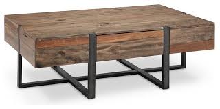 (3) total ratings 3, $397.99 new. Prescott Modern Reclaimed Wood Rectangular Coffee Table Rustic Honey Rustic Coffee Tables By Furniture Domain T4344 43 Houzz