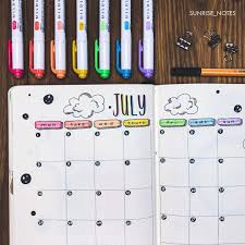 My Calendar For July I Love Love How This Turned Out If You Haven T Seen Bullet Journal Writing Bullet Journal Ideas Pages Bullet Journal Banner