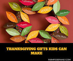 Unique housewarming gifts thanksgiving gifts for mom/dad and sisters: 9 Awesome Thanksgiving Gifts Kids Can Make Farmfoodfamily