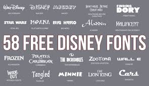 Updated 59 Free Disney Fonts June 2021