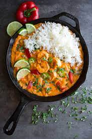 All the ingredients are usually fried and coated in soy sauce, while some versions also incorporate shrimp paste, garlic, fried pork lard, and sometimes even yellow wheat noodles. Thai Coconut Shrimp Curry Recipe Peas And Crayons