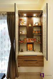 Uma Raghu Mahika S House In Prestige Fern Residency Bangalore Asense Interior Room Door Design Pooja Room Design Home Room Design