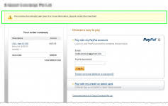 If you are selling an item and the buyer pays with paypal, you, the seller, will be charged a fee by paypal. Registration Fee For Accompanying Person Payment Denied In Paypal Account