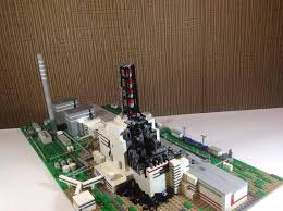 Chernobyl Power Plant In Lego Chernobyl Lego Models Lego