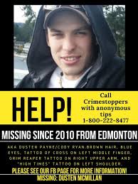 Missing: Dusten McMillan