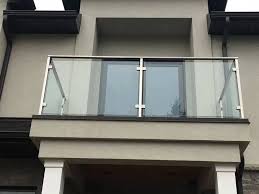 Brick wall rustic patio style. 2019 Best Modern Balcony Glass Railing Design Demax Arch