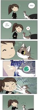 Artist Illustrates Everyday Life With Her Boyfriend And Cat Artist Illustrates The Everyday Life With Her Boyfriend And Cat And It S Too Adorable Cute Comics Cat Comics Funny Comics