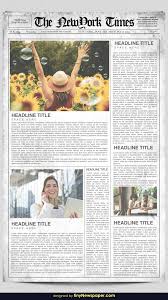 Newspaper Templates For Word Newspaper Template Blank Newspaper Newspaper