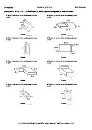 Front Row Offers Worksheets For Every Standard In Every Single Common Core Domain For Math For Individualized Worksheets For Eve Solid Figures Worksheets Math