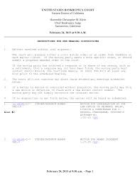 UNITED STATES BANKRUPTCY COURT Eastern District of California Honorable  Christopher M. Klein Chief Bankruptcy Judge Sacramento,