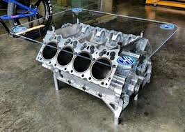 Too Fuel Engine Block Coffee Table Metal Art Cold Hard Art Hard Art Metal Coffee Table Metal Art