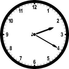 What is the angle between the hour and minute hand at 2:20? - Quora