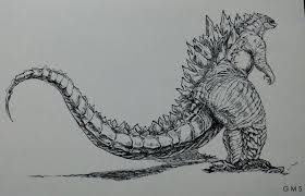 Godzilla 2014 2 By Gms34 On Deviantart Godzilla Tattoo Godzilla Godzilla 2014