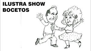 Asesor de imagen/ curso online. Bocetos Como Dibujar Pareja Bailando Tutorial Ilustra Show Youtube