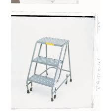 Aluminum step ladder with 225 lb. Safety Step Ladder W Handrail 10 Step