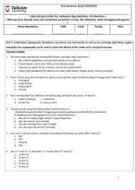 Pelajari php lewat contoh 40 soal latihan pilihan ganda pemrograman web php beserta jawabannya. Soal Quiz Keamanan Jaringan 2019 Docsity