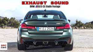 Spotted for the first time in zürich. Bmw M5 Cs Exhaust Sound And Studio Footage Youtube