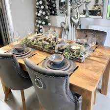 Maybe you would like to learn more about one of these? Verona Dining Chair In Grey Velvet With Chrome Knocker And Oak Legs Velvet Dining Room Chairs Dinning Room Chairs Oak Dining Room