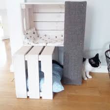 Modest Black Gray Fuzzy Sweater Cat Furniture Diy Cat House Diy Diy Cat Toys