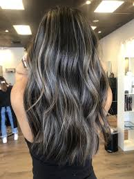 Gray is a popular hair color choice these days, but unless you're naturally blonde, it takes time, money, and dedication. Ash Brown Balayage Hair Color For Black Hair Ash Brown Hair Balayage Brown Hair Balayage