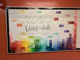 Black And White Sign Board Diversity Color Bulletin Board Diversity Is More Than Just Black And White Diversity Bulletin Board College Bulletin Boards Career Bulletin Boards