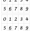 Random numbers to test your comprehension: 1